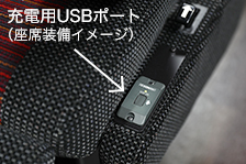 充電用USBポート